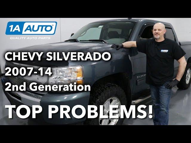 Top 5 Problems Chevy Silverado Truck 2nd Generation 2007-14