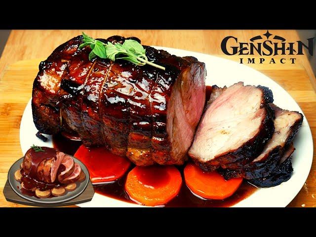 Genshin Impact Recipe #4 / Sticky Honey Roast