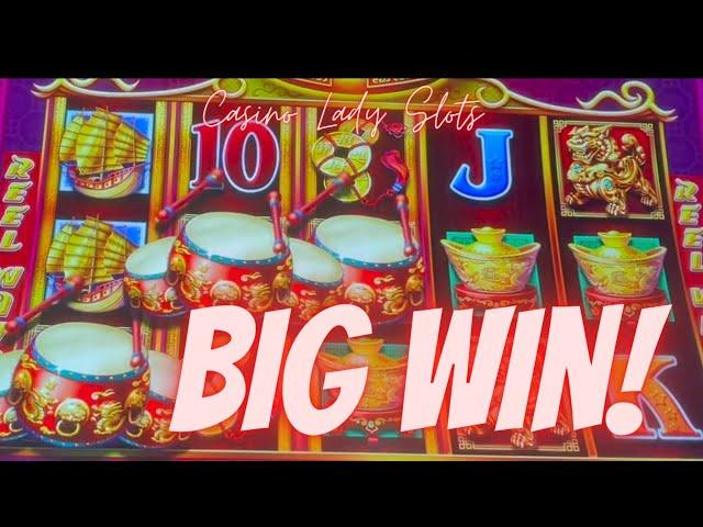 I Put $100 In A Dancing Drums Prosperity Video Slots Machine! Triple Drums For The BIG WIN!