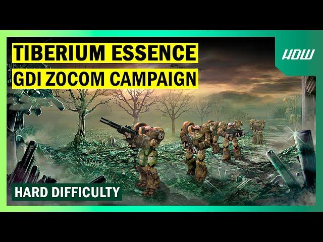 TIBERIUM ESSENCE - ACT 1 - GDI ZOCOM CAMPAIGN - HARD DIFFICULTY - 4K