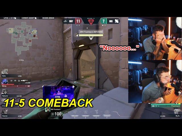 100T Nadeshot , FNS, s0m & Derrek react to DRX's COMEBACK AGAINST 100T