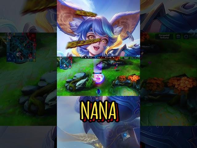 Game Play Hero Nana #mobilelegends #mobilelegend #mlbb #video #tutorial