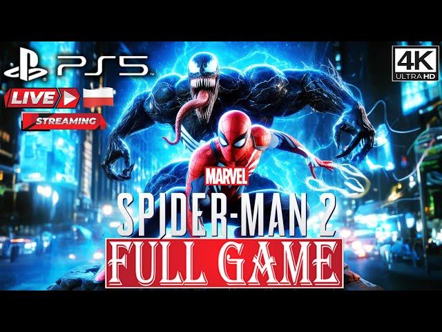 SPIDER MAN 2 | STORY | ️4K ᵁᴴᴰ 60ᶠᵖˢ PS5 《 LIVE PL 》#2