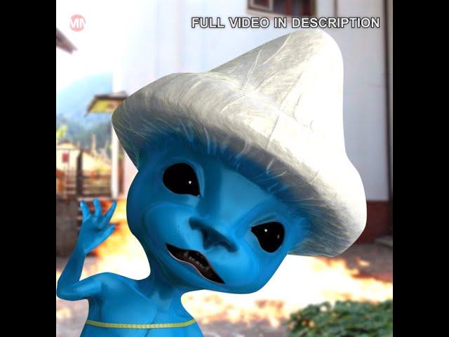 DAME Tu Cosita's HUNGER #Shorts |161 (BANANA CAT & Smurf CAT)