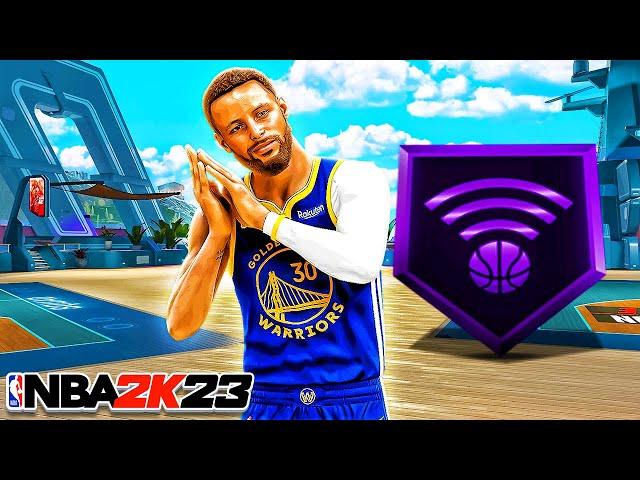 STEPH CURRY BUILD + 100 3PT RATING and HOF LIMITLESS RANGE BADGE (NBA 2K23)