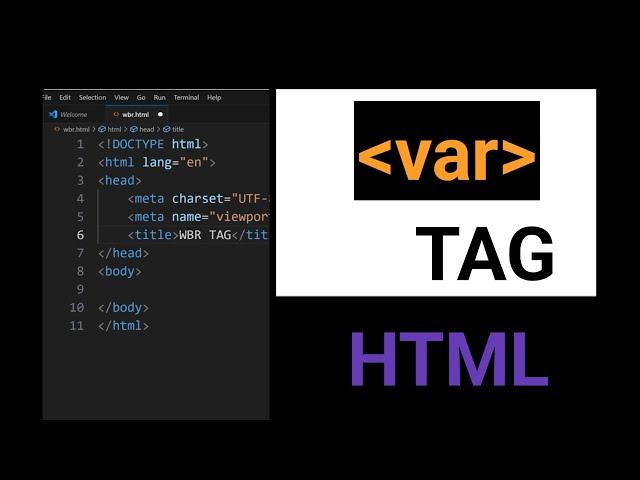 Var Tag in HTML | what is var tag