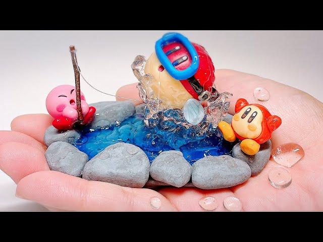 How to make a Kirby fishing pond