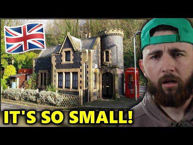 AMERICAN Reacts to BRITISH vs AMERICAN Homes... *Brits live here?*