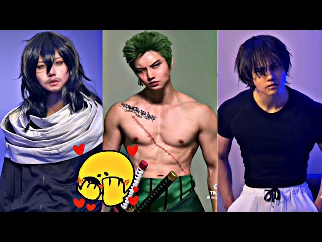 Mowgli.j Casually Shapeshifting into Anime Characters Tiktok cosplay compilation