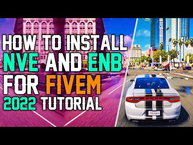 HOW TO MAKE YOUR FIVEM GTA 5 LOOK LIKE REAL LIFE | HOW TO INSTALL NVE AND ENB | 2023 TUTORIAL