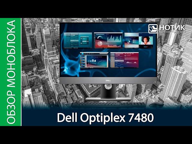 Обзор моноблока Dell Optiplex 7480 - оценим мощь десктопного Intel Core i7