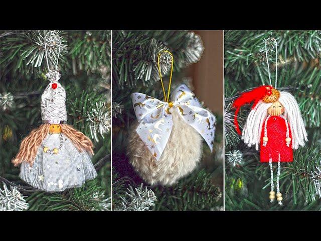 Елочные игрушки своими руками / DIY новогодние украшения / new year decoration / Творческое место