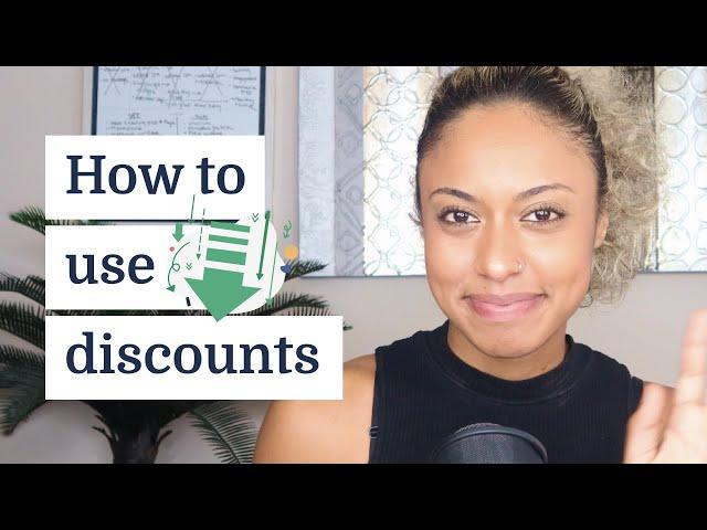 Creative ways to use discounts to grow your business