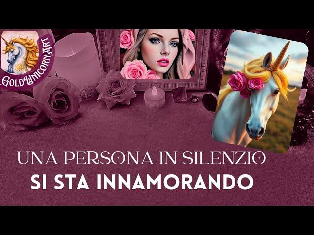 SEI TU CHE VINCI ️ Una Persona IN SILENZIO SI STA INNAMORANDO | Tarocchi