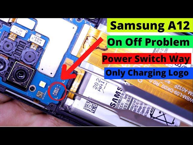 Samsung A12 On / Off Switch Problem || Samsung A12 Dead Problem Solution || Samsung A12 On / Off Way