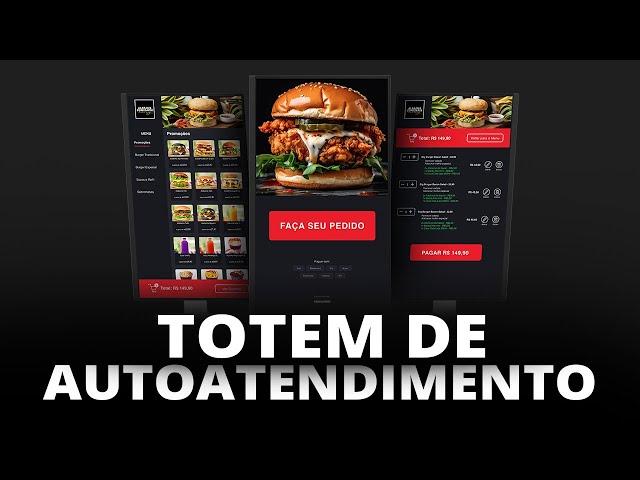 TOTEM DE AUTOATENDIMENTO para Restaurante | Consumer