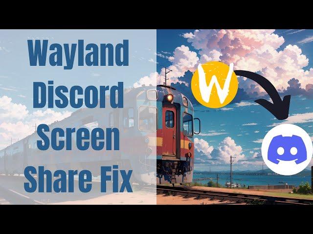 Fix Discord Black Screen In Wayland | Discord Screen Share Issue Fix