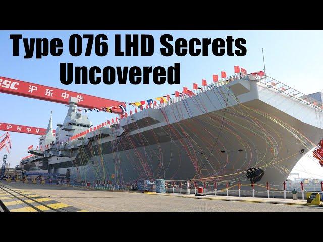 China Reveals Intel on its Type 076 Carrier 'Sichuan' After Launch