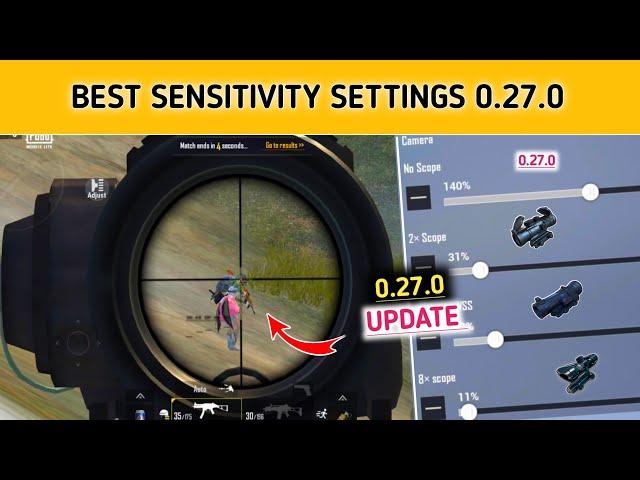 Best Sensitivity Settings After 0.27.0 | Pubg Lite Best Sensitivity Settings After 0.27.0 Update