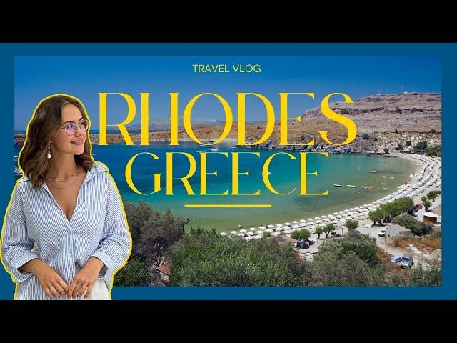 Let's explore Rhodes! Greece travel vlog #travel #vlog