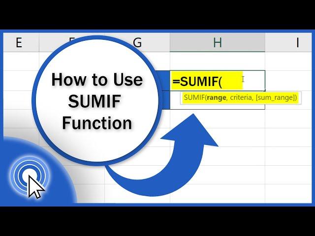 How to Use SUMIF Function in Excel (Step by Step)