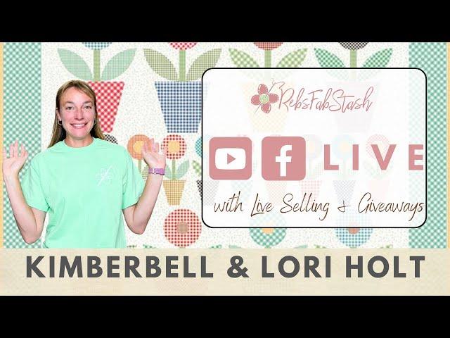 LIVE! With Christy: "Kimberbell & Lori Holt Double Feature"