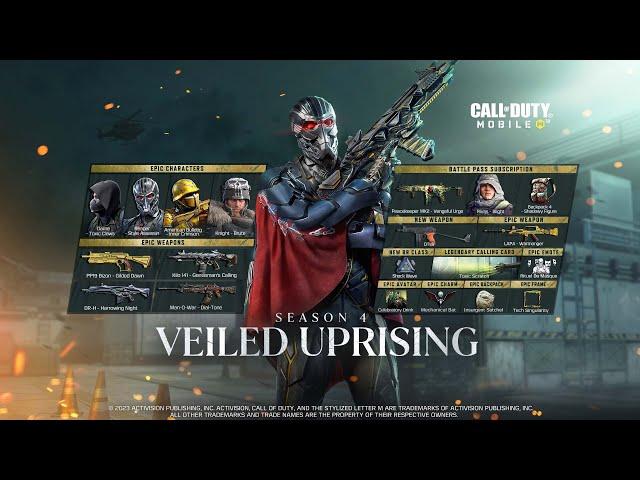 Call of Duty®: Mobile - Season 4: Veiled Uprising | Battle Pass Trailer