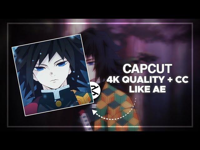 How to Get Ae-Like 4K Quality on Mobile || CapCut Tutorial...