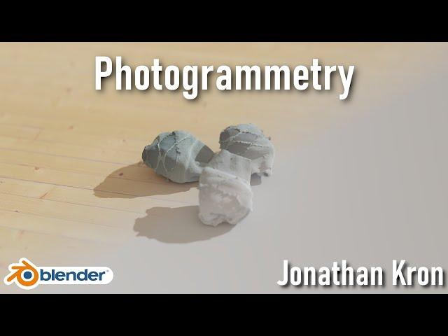 Start With Photogrammetry [Blender + Reality Capture] | English