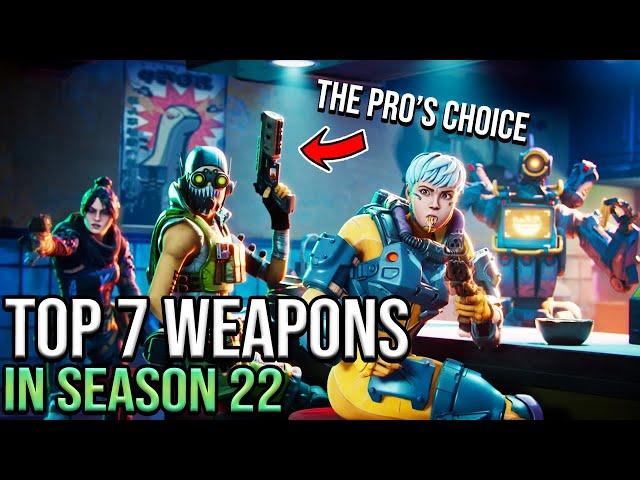 ALGS Pros' Top 7 Best Weapons! (Apex Legends Season 22)