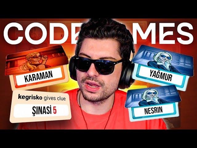 RAKİBE SAÇ BAŞ YOLDURTAN GERİZEKALILAR TAKIMI! | Codenames