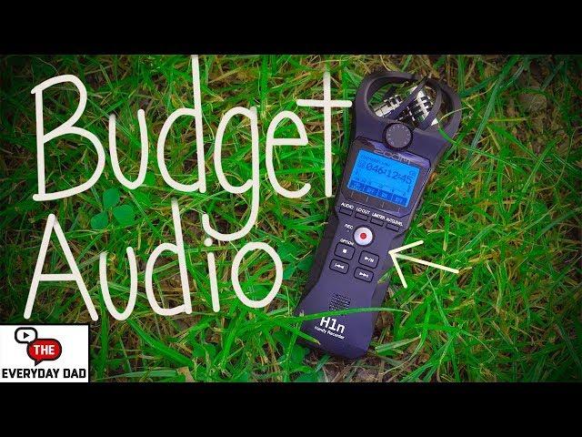 How YOU Can Record the BEST Camera Audio on a BUDGET!  Zoom H1N Audio Recorder