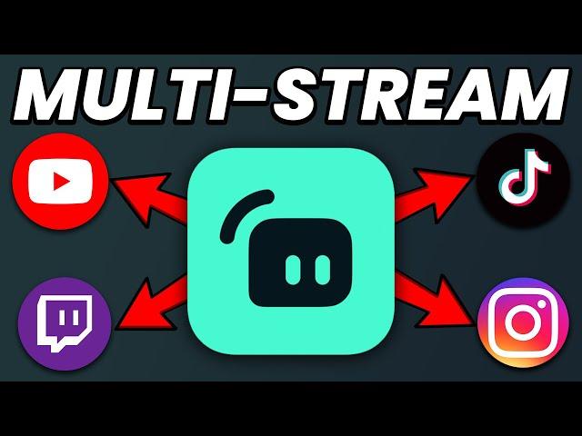 How to Multi-Stream on Streamlabs for FREE (Twitch, YouTube, TikTok)