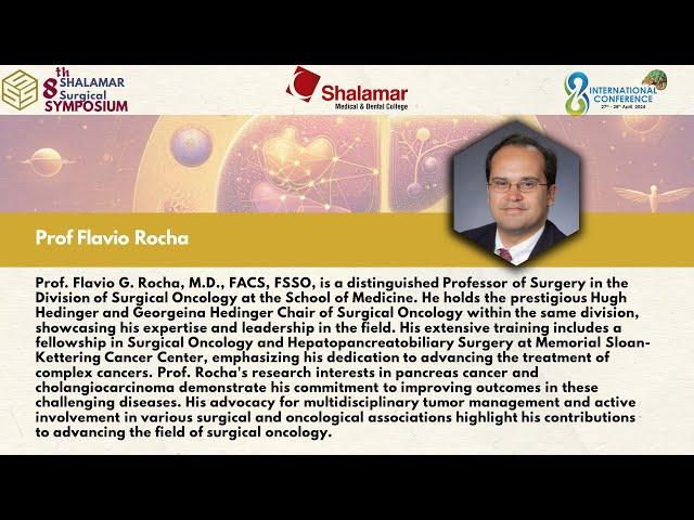 Molecular Profiling in HPB Cancer| Prof Flavio Rocha, OSU