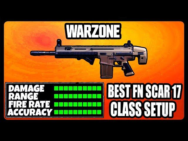 NEW OVERPOWERED FN SCAR 17 CLASS SETUP IN WARZONE! BEST FN SCAR 17 CLASS SETUP!