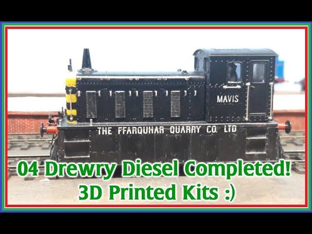 04 Drewry Diesel Completed - 3D Printed Kits :)