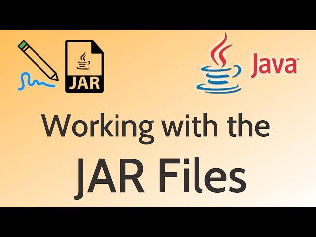 How to Work with the JAR Files | How to Run Project using Runnable JAR File