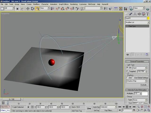 3D Buzz - 3Ds Max - Legacy Video Training: 02. Intermediate Techniques - 05. Intro to Lights