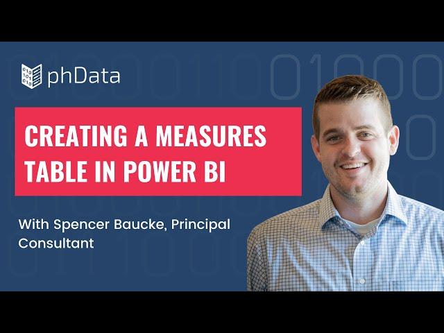 How to Create A Measures Table in Power BI