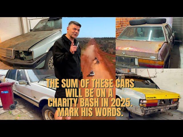 How to make a continent crossing AUSSIE FALCON charity bash car