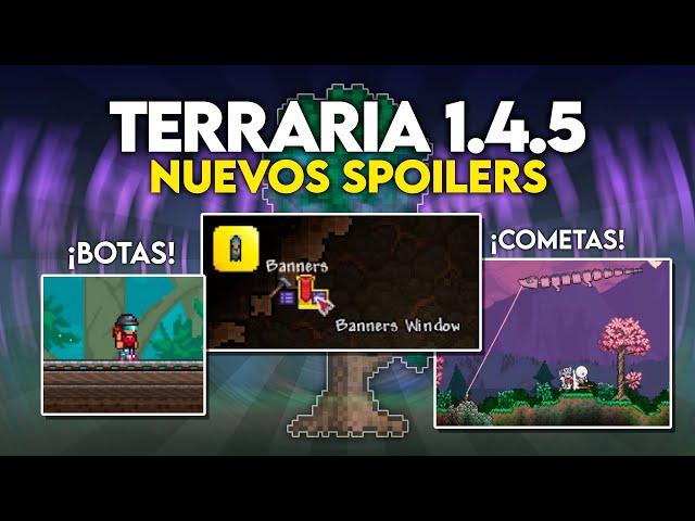  ¡NUEVOS SPOILERS DE TERRARIA 1.4.5! 