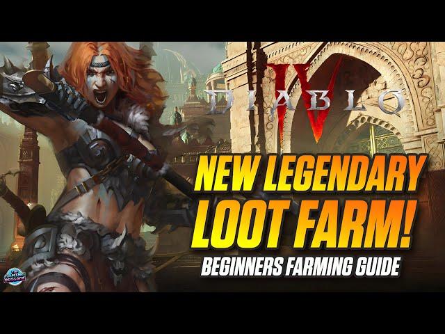 NEW LEGENDARY LOOT FARM - Diablo 4 - Best Way To Farm Early Game Legendary Gear - Diablo IV Farming