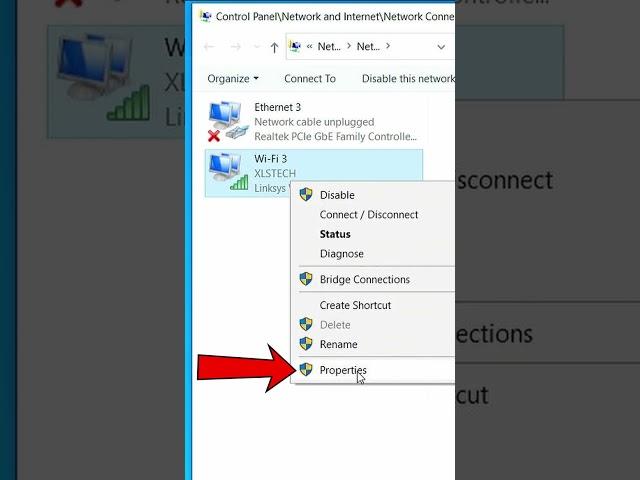 Change DNS in Windows