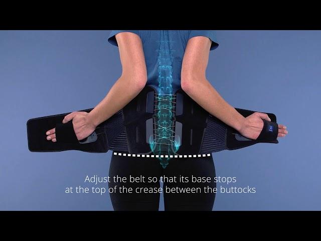 THUASNE LombaStab Vario Spinal Back Brace fitting instructions