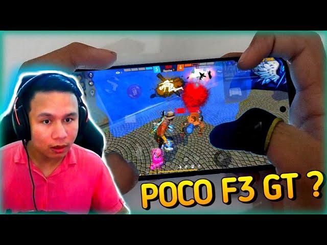 POCO F3 GT UNBOXING AND HANDCAM  SETTINGS ️ HUD + SENSI + DPI [FREE FIRE HIGHLIGHTS] 