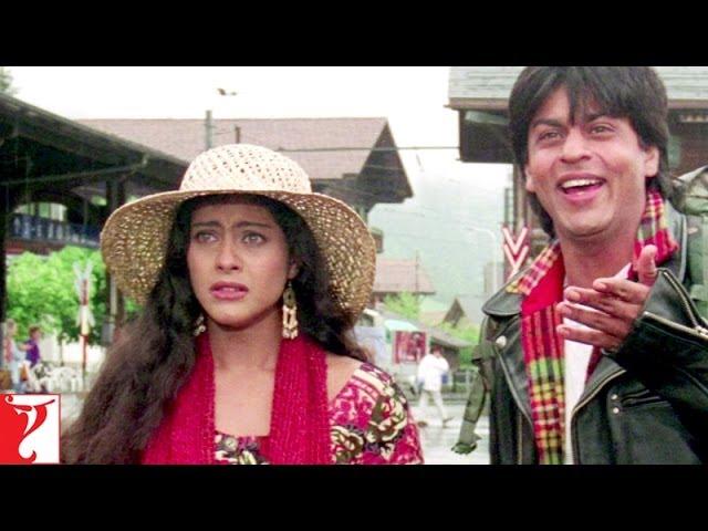 Raj Ashamed | Comedy Scene | Dilwale Dulhania Le Jayenge | Shah Rukh Khan | Kajol | DDLJ