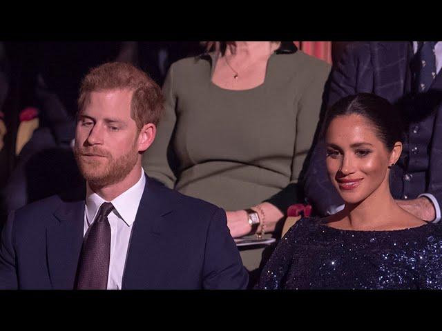 Meghan, Duchess of Sussex at Royal Albert Hall on night she revealed she had suicidal thoughts