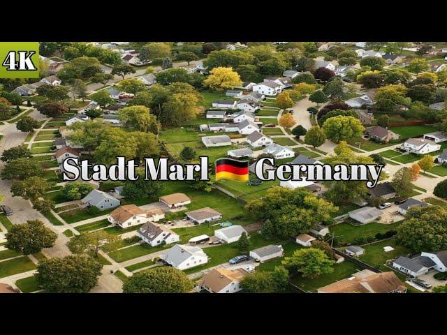 Stadt Marl | Walking Tour | 4K-HDR(60fps) | Germany | 2024