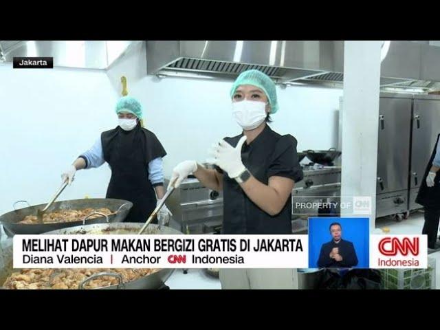 Melihat Dapur Makanan Bergizi di Jakarta