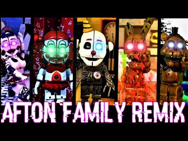 ️FNaF AFTON FAMILY APAngryPiggy REMIX FULL ANIMATION | [LEGO | STOP MOTION]️